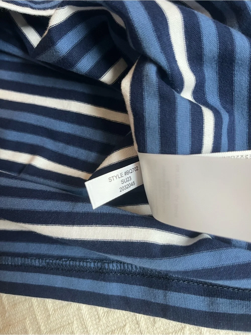 J Crew Striped Heritage Tee